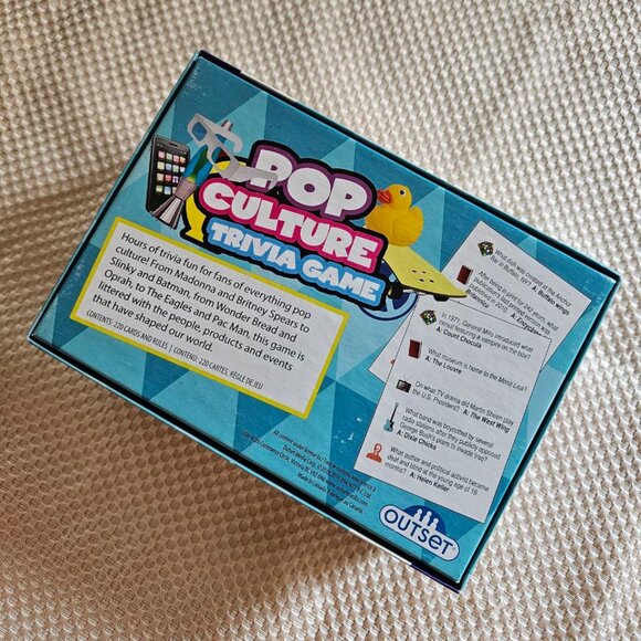 Pop Culture Trivia Game by Outset Media - NEW - Picture 10 of 10